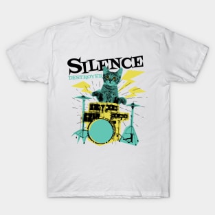 Silence Destroyer Cat T-Shirt